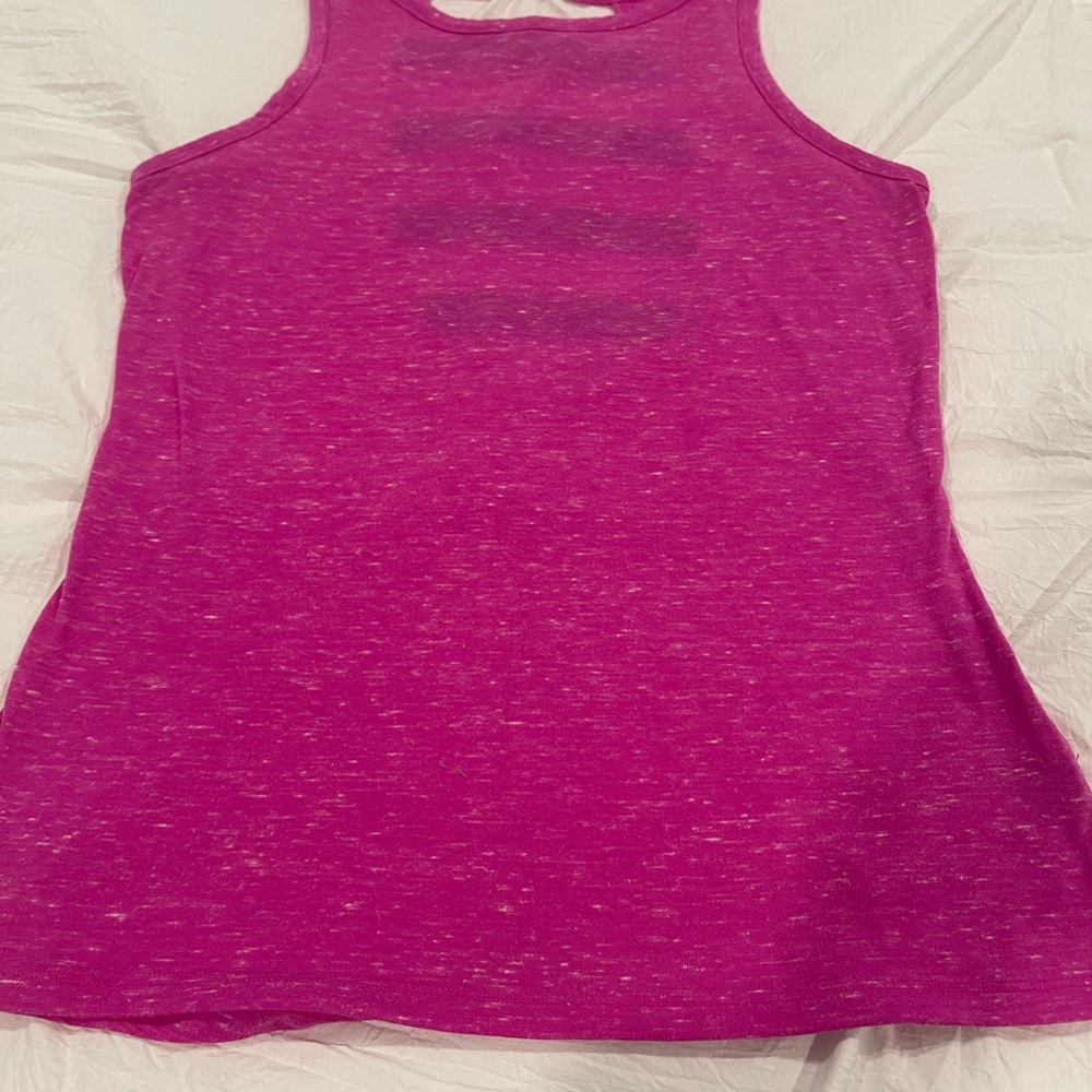 Victoria's Secret Pink Fitted Sleeveless Tank Top
